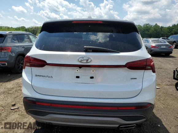 2021 Hyundai Santa Fe SE with VIN 5NMS1DAJ7MH324850, listed as a Copart auction lot 64805225 with 62,009 mi miles and Salvage title. Bid and sale history available at DreamBid. Image 6.