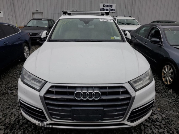 2018 Audi Q5 Premium Plus with VIN WA1BNAFY8J2012393, listed as a Copart auction lot 68498832 with 0 mi miles. Bid and sale history available at carsss.com. Image 5.