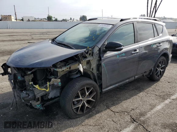 2016 Toyota RAV4 SE with VIN 2T3JFREV9GW453907, listed as a Copart auction lot 60438385 with 59,288 mi miles and Salvage title. Bid and sale history available at DreamBid. Image 1.