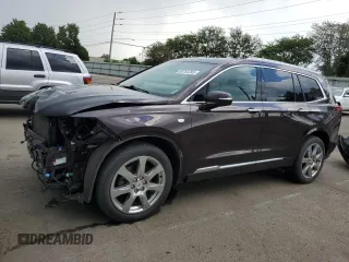 2020 Cadillac XT6 AWD Premium Luxury z VIN 1GYKPDRS0LZ134789, wystawiony jako Copart lot #60782245 z przebiegiem 61 138 mil mil oraz Szkoda całkowita • Salvage title. Historia ofert i sprzedaży dostępna na DreamBid. Obrazek 1.