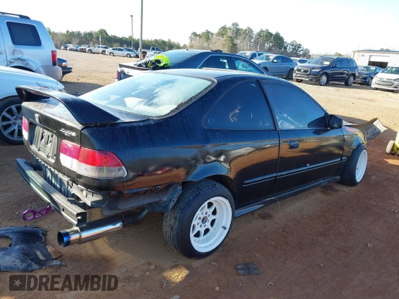 1997 Honda Civic EX z VIN 1HGEJ8149VL078982, wystawiony jako IAAI lot #41525566 z przebiegiem 129 926 mil mil oraz . Historia ofert i sprzedaży dostępna na DreamBid. Obrazek 4.