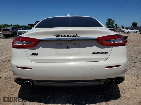 2017 Maserati Quattroporte S Q4 z VIN ZAM56RRA3H1211666, wystawiony jako Copart lot #56855555 z przebiegiem 83 392 mil mil oraz Szkoda całkowita • Salvage title. Historia ofert i sprzedaży dostępna na DreamBid. Obrazek 6.