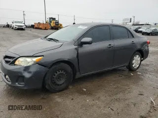 2011 Toyota Corolla L with VIN 2T1BU4EE7BC606624, listed as a Copart auction lot 47496065 with 159,382 mi miles and Clean Title. Bid and sale history available at carsss.com. Image 1.