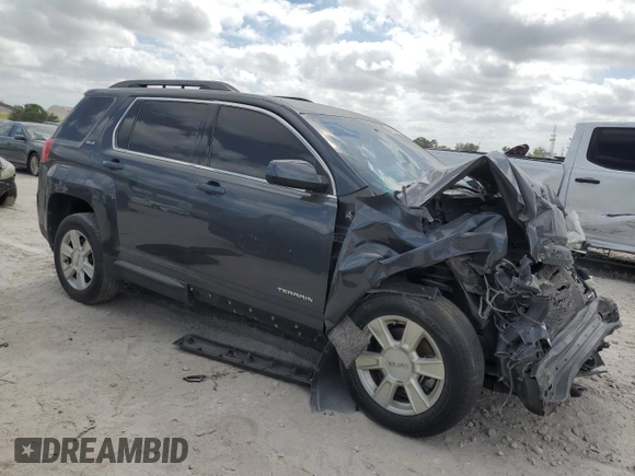 2010 GMC Terrain SLE-1 with VIN 2CTALBEW3A6262824, listed as a Copart auction lot 54518665 with 0 mi miles and Salvage Title. Bid and sale history available at carsss.com. Image 4.
