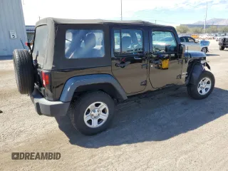 2018 Jeep Wrangler JK Unlimited Sport S with VIN 1C4BJWDG4JL894696, listed as a Copart auction lot 72454864 with 60,122 mi miles and Salvage Title. Bid and sale history available at carsss.com. Image 3.