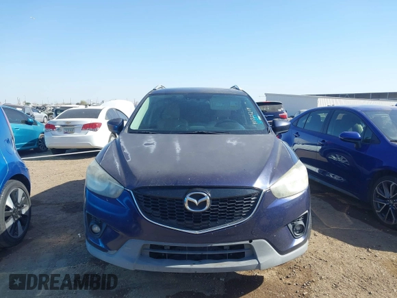 2014 Mazda CX-5 Grand Touring with VIN JM3KE2DY2E0349343, listed as a IAAI auction lot 41725214 with 271,094 mi miles. Bid and sale history available at carsss.com. Image 12.