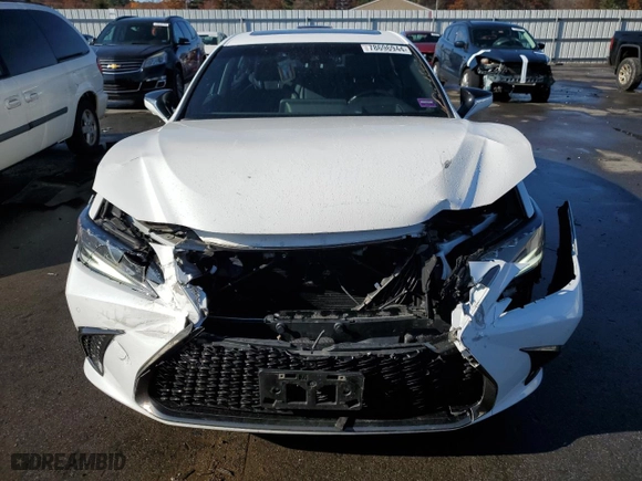 2023 Lexus ES with VIN 58AJZ1B19PU149763, listed as a Copart auction lot 78696944 with 21,651 mi miles and Salvage Title. Bid and sale history available at carsss.com. Image 5.