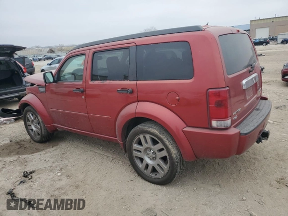 2008 Dodge Nitro R/T with VIN 1D8GU58628W151909, listed as a Copart auction lot 86127564 with 189,804 mi miles and Salvage Title. Bid and sale history available at DreamBid. Image 2.