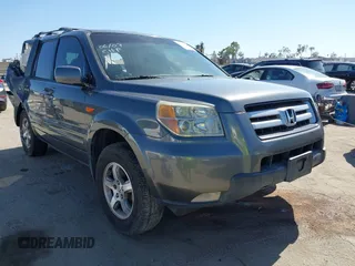 2007 Honda Pilot EX-L with VIN 2HKYF18577H500497, listed as a IAAI auction lot 42510593 with 149,628 mi miles and . Bid and sale history available at DreamBid. Image 1.