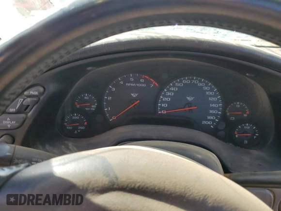 2002 Chevrolet Corvette with VIN 1G1YY22G725121172, listed as a Copart auction lot 73237894 with 0 mi miles and Salvage Title. Bid and sale history available at carsss.com. Image 9.