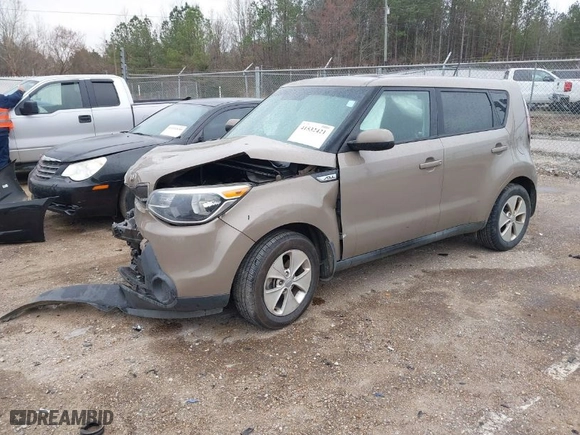 2016 Kia Soul with VIN KNDJN2A22G7256997, listed as a IAAI auction lot 41532421 with 152,281 mi miles. Bid and sale history available at carsss.com. Image 2.