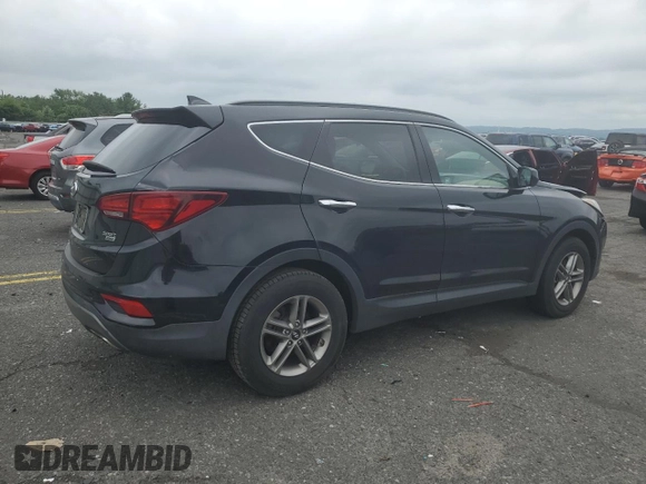 2017 Hyundai Santa Fe 2.4L with VIN 5NMZUDLB1HH028028, listed as a Copart auction lot 64431895 with Not provided miles and Salvage title. Bid and sale history available at DreamBid. Image 3.