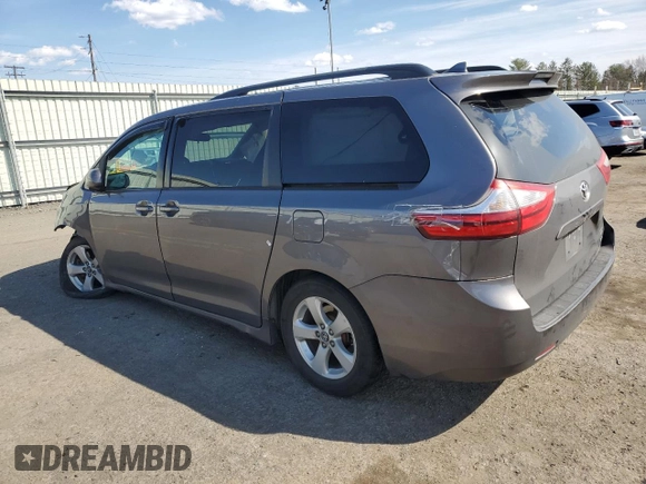 2018 Toyota Sienna LE Auto Access Seat with VIN 5TDKZ3DC8JS938914, listed as a Copart auction lot 50710015 with 41,859 mi miles and Salvage Title. Bid and sale history available at carsss.com. Image 2.