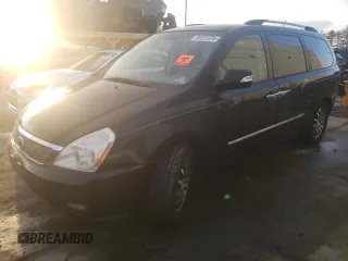 2011 Kia Sedona EX with VIN KNDMH4C7XB6400674, listed as a Copart auction lot 89223325 with 220,584 mi miles and Clean Title. Bid and sale history available at carsss.com. Image 1.