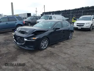 2021 Mazda 3 S with VIN 3MZBPAAL5MM254841, listed as a IAAI auction lot 41667796 with 27,640 mi miles and . Bid and sale history available at carsss.com. Image 17.