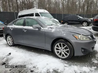 2012 Lexus IS 250 with VIN JTHCF5C25C5059413, listed as a Copart auction lot 87642065 with 108,205 mi miles and Salvage Title. Bid and sale history available at DreamBid. Image 4.