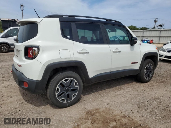2016 Jeep Renegade Trailhawk with VIN ZACCJBCT8GPC81626, listed as a Copart auction lot 54949065 with 99,440 mi miles and Clean title. Bid and sale history available at DreamBid. Image 3.