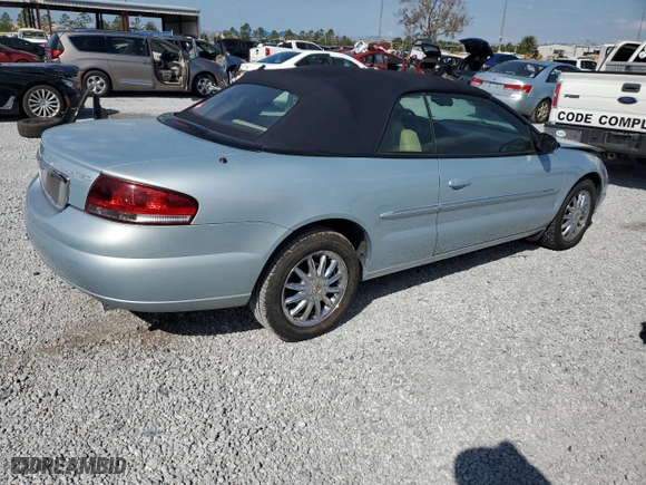 2002 Chrysler Sebring Conv Limited with VIN 1C3EL65R62N187018, listed as a Copart auction lot 44757645 with 56044 miles and Non Repairable. Bid and sale history available at carsss.com. Image 3.