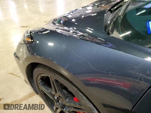 2021 Chevrolet Corvette 3LT with VIN 1G1YC2D4XM5112969, listed as a Copart auction lot 86412854 with 10,999 mi miles and Salvage Title. Bid and sale history available at carsss.com. Image 16.