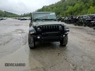 2022 Jeep Wrangler Unlimited Sport S with VIN 1C4HJXDN2NW132471, listed as a Copart auction lot 72798144 with 39,106 mi miles and Non Repairable. Bid and sale history available at carsss.com. Image 10.