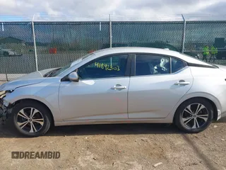 2020 Nissan Sentra SV with VIN 3N1AB8CV2LY286323, listed as a IAAI auction lot 41892303 with 46,831 mi miles. Bid and sale history available at carsss.com. Image 14.