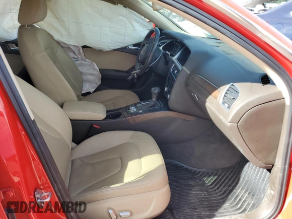 2016 Audi A4 Premium with VIN WAUAFAFL9GN008392, listed as a Copart auction lot 43998095 with 39,901 mi miles and Salvage Title. Bid and sale history available at carsss.com. Image 7.