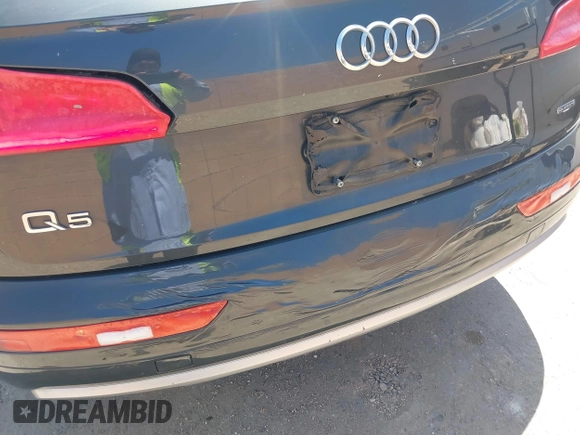 2019 Audi Q5 Premium with VIN WA1ANAFYXK2093555, listed as a IAAI auction lot 41527826 with 55,955 mi miles and . Bid and sale history available at DreamBid. Image 6.