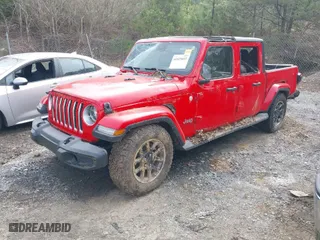 2020 Jeep Gladiator Overland with VIN 1C6HJTFG6LL103360, listed as a IAAI auction lot 41619692 with 1 mi miles. Bid and sale history available at carsss.com. Image 2.