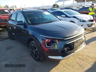 2024 Kia Niro LX with VIN KNDCP3LE4R5121941, listed as a IAAI auction lot 41841266 with 74,683 mi miles. Bid and sale history available at carsss.com. Image 1.