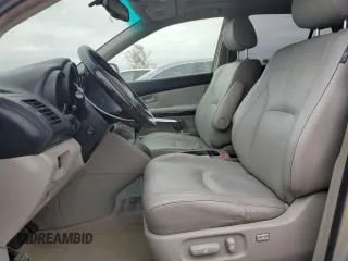 2008 Lexus RX 400h with VIN JTJHW31U382045287, listed as a Copart auction lot 54551125 with 146,487 mi miles and Salvage Title. Bid and sale history available at DreamBid. Image 7.