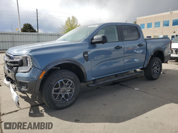 2024 Ford Ranger XLT with VIN 1FTER4HP9RLE70429, listed as a Copart auction lot 54852845 with 3,792 mi miles and Salvage title. Bid and sale history available at DreamBid. Image 1.