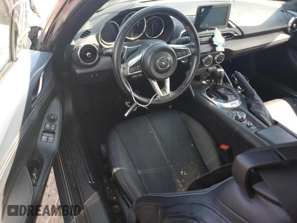 2020 Mazda MX-5 Miata RF Grand Touring with VIN JM1NDAM71L0411855, listed as a Copart auction lot 73795754 with 0 mi miles and Non Repairable. Bid and sale history available at carsss.com. Image 8.