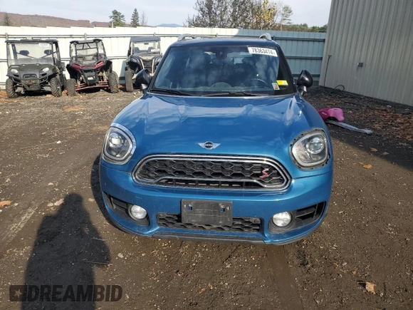 2017 MINI Countryman Cooper S with VIN WMZYT5C38H3E18946, listed as a Copart auction lot 78363474 with 72,505 mi miles and Salvage Title. Bid and sale history available at carsss.com. Image 5.