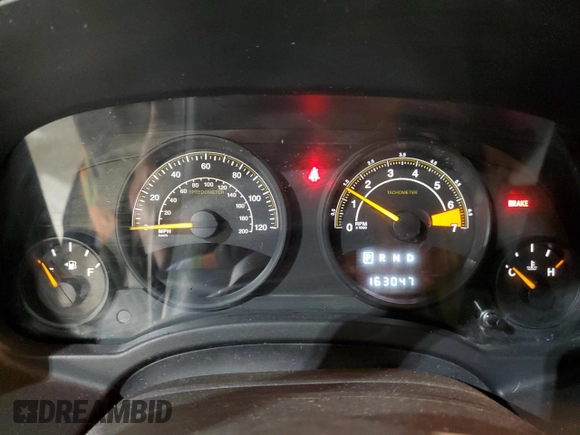 2017 Jeep Patriot High Altitude with VIN 1C4NJRFB4HD124583, listed as a Copart auction lot 48573335 with 163,047 mi miles and Salvage Title. Bid and sale history available at carsss.com. Image 9.