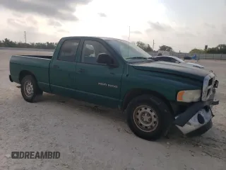 2004 Dodge 1500 SLT with VIN 1D7HA18N14S514381, listed as a Copart auction lot 53604335 with 124,518 mi miles and Salvage Title. Bid and sale history available at carsss.com. Image 4.
