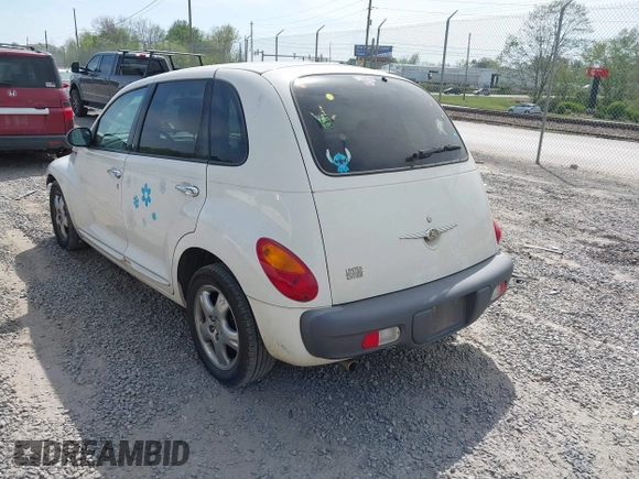 2002 Chrysler PT Cruiser Limited with VIN 3C8FY68BX2T211853, listed as a IAAI auction lot 42028182 with 36,185 mi miles. Bid and sale history available at carsss.com. Image 3.