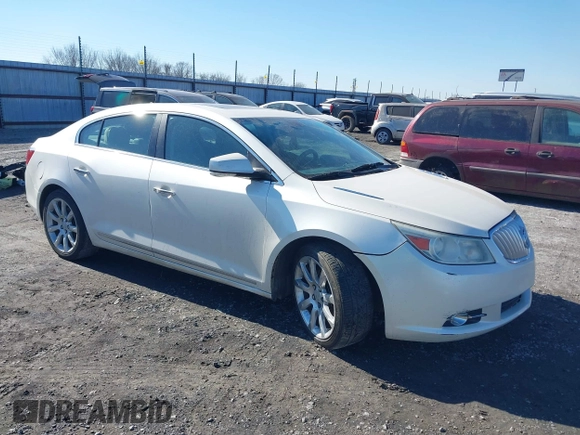 2011 Buick LaCrosse CXS with VIN 1G4GE5ED1BF192324, listed as a IAAI auction lot 41410677 with 203,186 mi miles and . Bid and sale history available at DreamBid. Image 1.