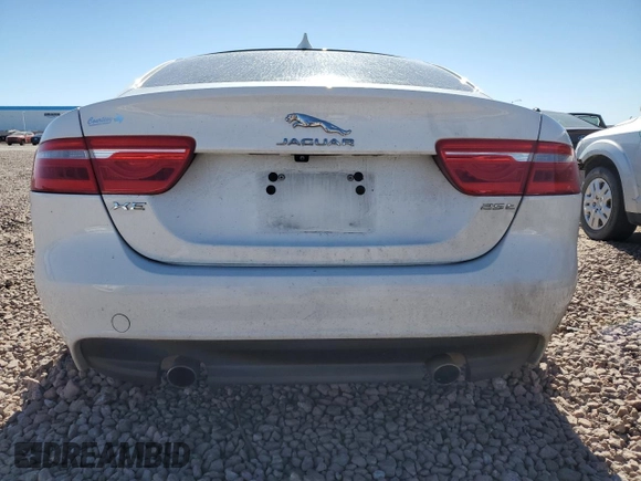 2018 Jaguar XE 25t Premium with VIN SAJAD4FX1JCP25550, listed as a Copart auction lot 78917384 with 0 mi miles and Salvage Title. Bid and sale history available at carsss.com. Image 6.