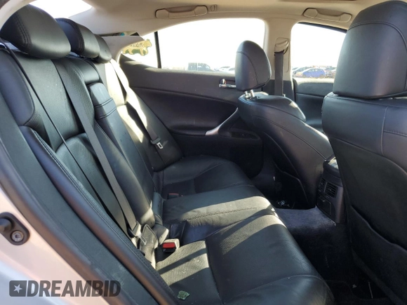 2006 Lexus IS 250 Manual with VIN JTHBK262462001705, listed as a Copart auction lot 48607615 with 151,792 mi miles and Salvage Title. Bid and sale history available at carsss.com. Image 10.