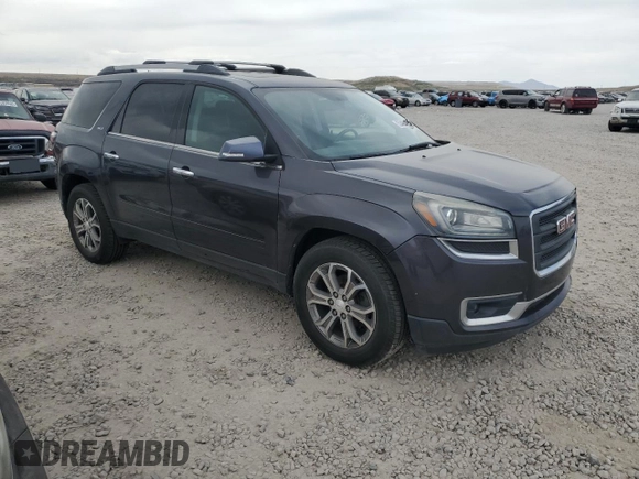 2014 GMC Acadia SLT with VIN 1GKKVRKD5EJ123684, listed as a Copart auction lot 53488495 with 134,758 mi miles and Clean Title. Bid and sale history available at DreamBid. Image 4.
