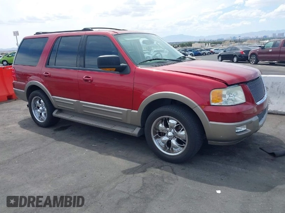 2004 Ford Expedition Eddie Bauer with VIN 1FMPU17LX4LB81956, listed as a IAAI auction lot 42064799 with 142,049 mi miles. Bid and sale history available at carsss.com. Image 1.