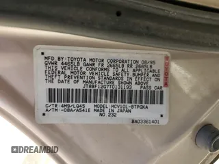 1996 Lexus ES 300 с VIN JT8BF12G7T0131193, выставлен на аукционе Copart как лот 73020074 с пробегом 122 108 миль миль и Списание • Salvage title. История ставок и продаж доступна на DreamBid. Изображение 14.