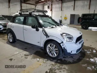 2011 MINI Countryman S with VIN WMWZC5C57BWL54811, listed as a Copart auction lot 88458105 with 117,448 mi miles and Clean Title. Bid and sale history available at DreamBid. Image 4.