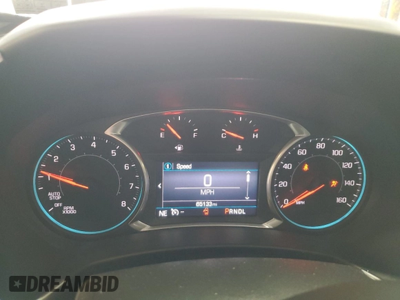2019 Chevrolet Equinox LT z VIN 2GNAXUEV0K6104808, wystawiony jako Copart lot #56147415 z przebiegiem 65 133 mil mil oraz Szkoda całkowita • Salvage title. Historia ofert i sprzedaży dostępna na DreamBid. Obrazek 9.
