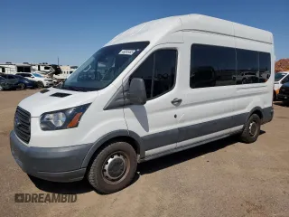 2018 Ford Transit Passenger XL with VIN 1FBZX2XM8JKB41741, listed as a Copart auction lot 48055485 with 51,090 mi miles and Salvage Title. Bid and sale history available at DreamBid. Image 1.