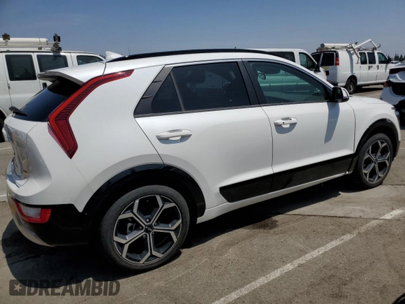 2023 Kia Niro EX with VIN KNDCR3LE9P5043969, listed as a Copart auction lot 54121474 with 11,460 mi miles and Clean Title. Bid and sale history available at carsss.com. Image 3.