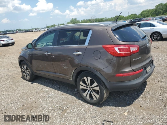 2013 Kia Sportage EX с VIN KNDPCCA27D7531426, выставлен на аукционе Copart как лот 62378835 с пробегом Не указан миль и Списание • Salvage title. История ставок и продаж доступна на DreamBid. Изображение 2.