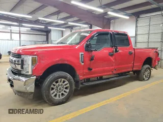 2019 Ford F-250 XL with VIN 1FT7W2B69KEE85772, listed as a Copart auction lot 55082445 with 87,668 mi miles and Salvage title. Bid and sale history available at DreamBid. Image 1.