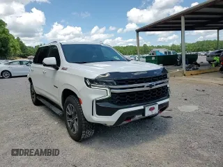 2021 Chevrolet Tahoe Z71 z VIN 1GNSKPKD1MR323641, wystawiony jako Copart lot #60993815 z przebiegiem 78 745 mil mil oraz Szkoda całkowita • Salvage title. Historia ofert i sprzedaży dostępna na DreamBid. Obrazek 13.