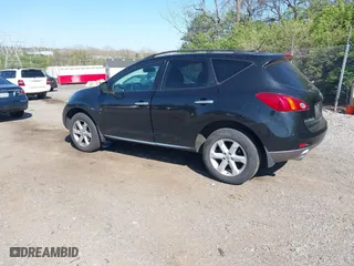 2009 Nissan Murano SL with VIN JN8AZ18W99W151524, listed as a IAAI auction lot 42074264 with 160,160 mi miles. Bid and sale history available at carsss.com. Image 3.